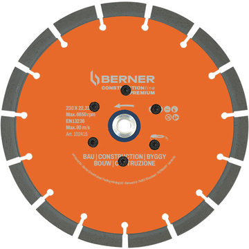 Deimantinis diskas, universalus S13, lenktas  CONSTRUCTIONline Premium